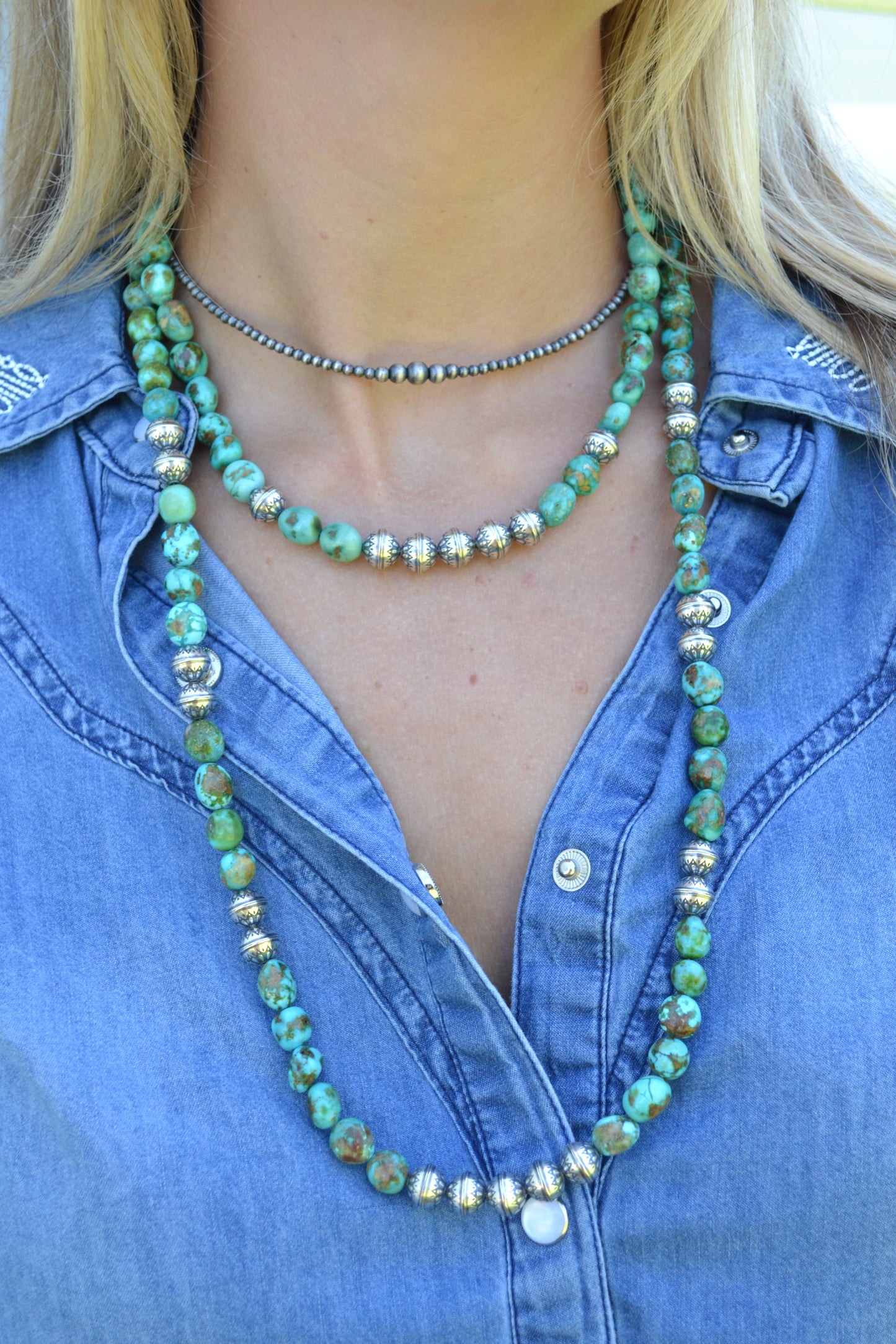 The Koda Sonoran & Handmade Bead Necklaces