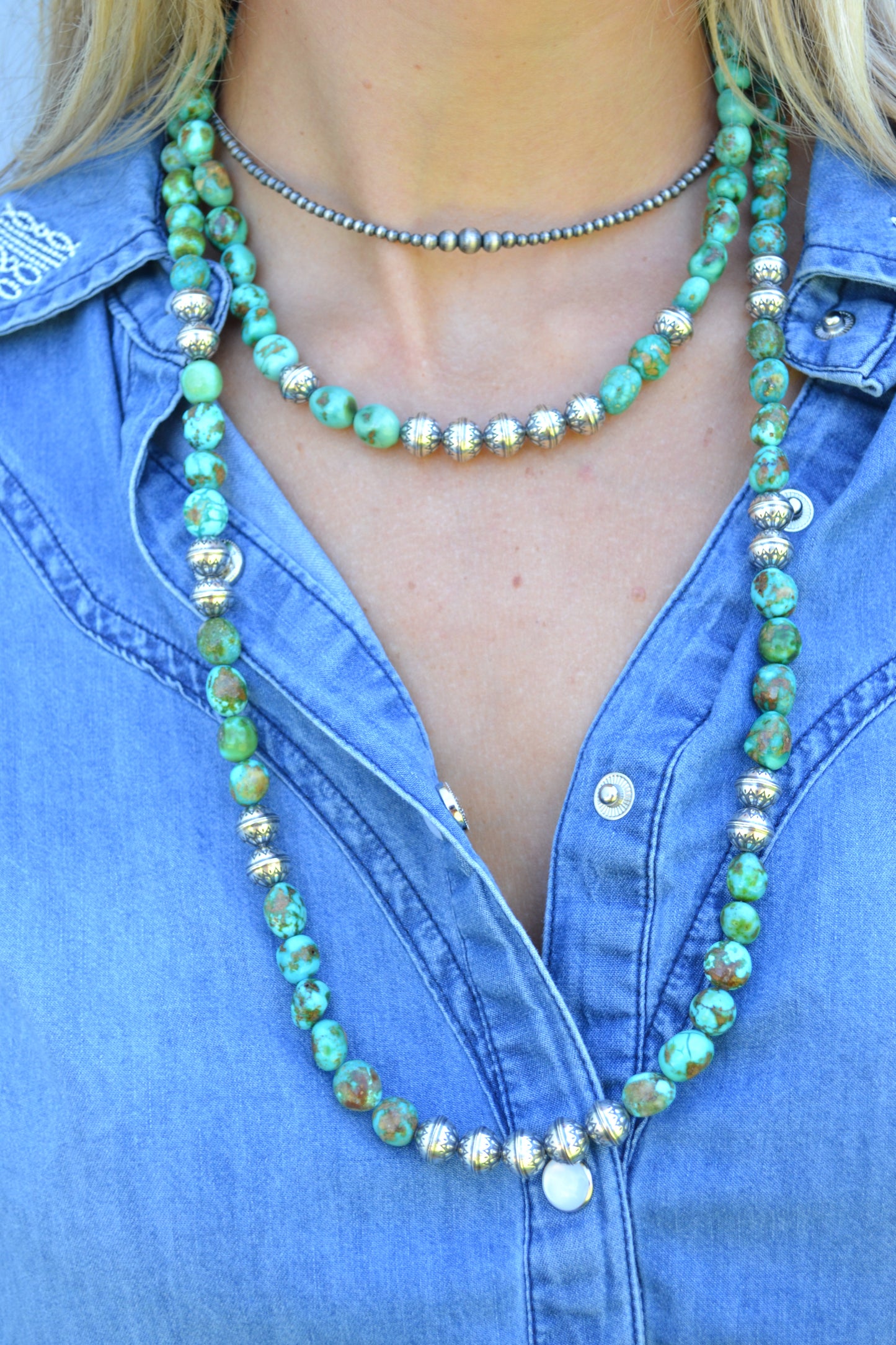 The Koda Sonoran & Handmade Bead Necklaces