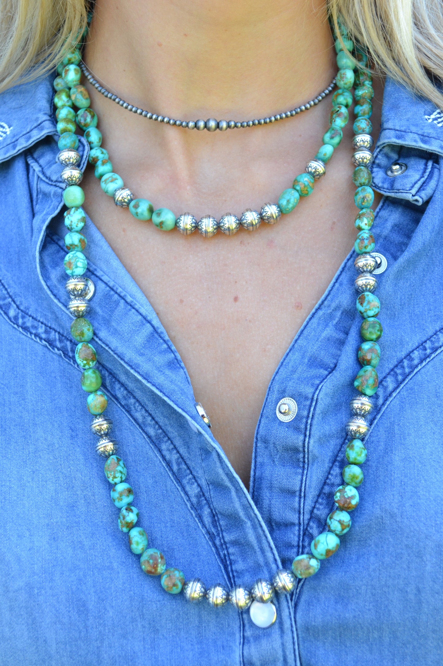 The Koda Sonoran & Handmade Bead Necklaces