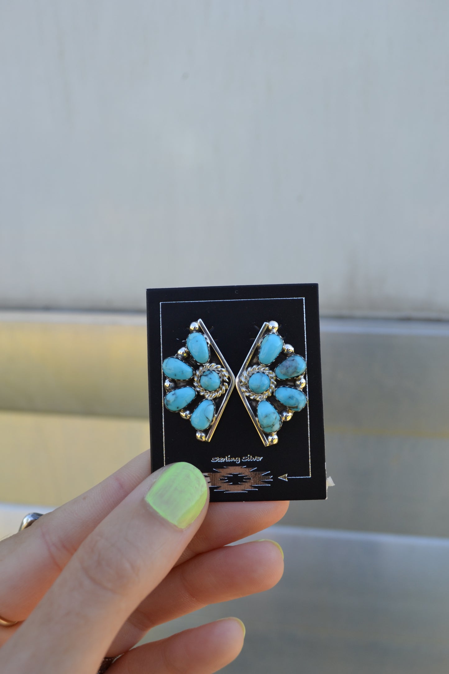 The Raelyn's in Sleeping Beauty Turquoise