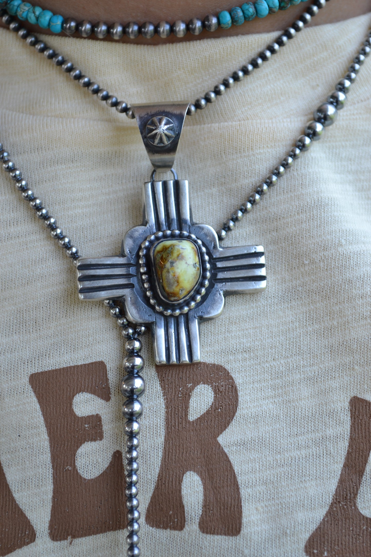 The Kit Pendants (Orange Spiny, Palomino, & Turquoise)