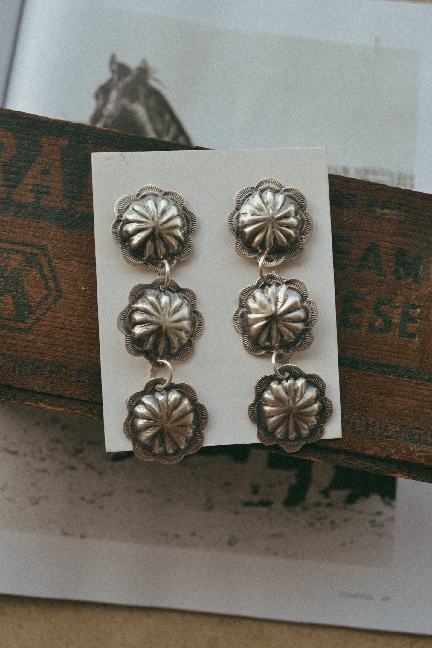 The Amaryllis Dangle Earrings