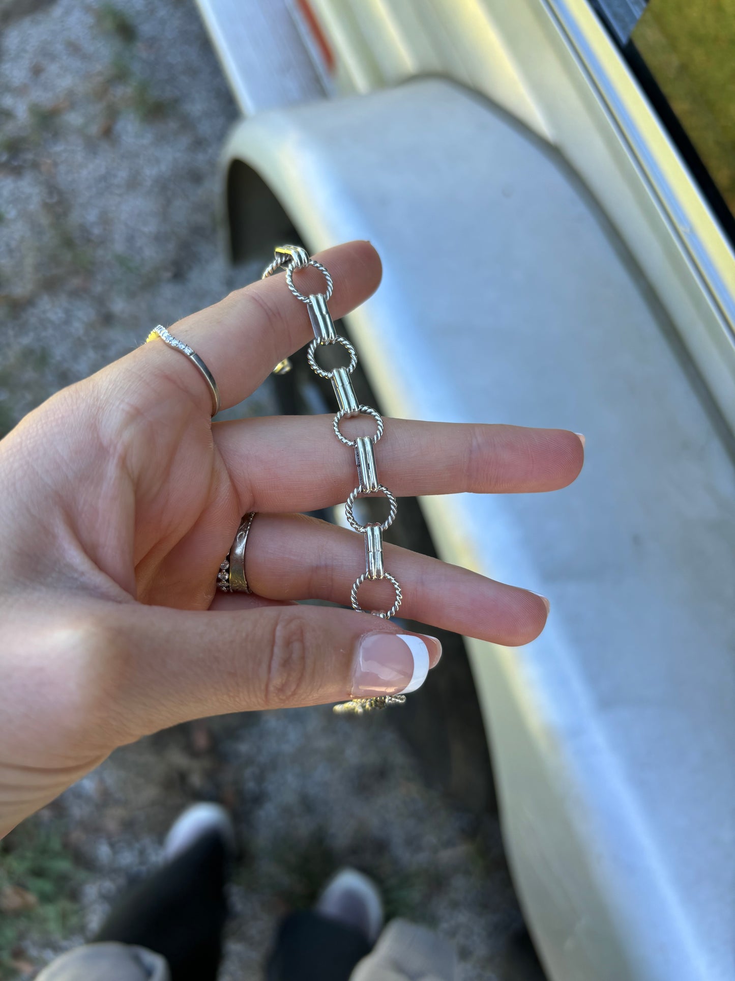 Geri’s sterling link bracelet PREORDER 1-2 WEEK TAT