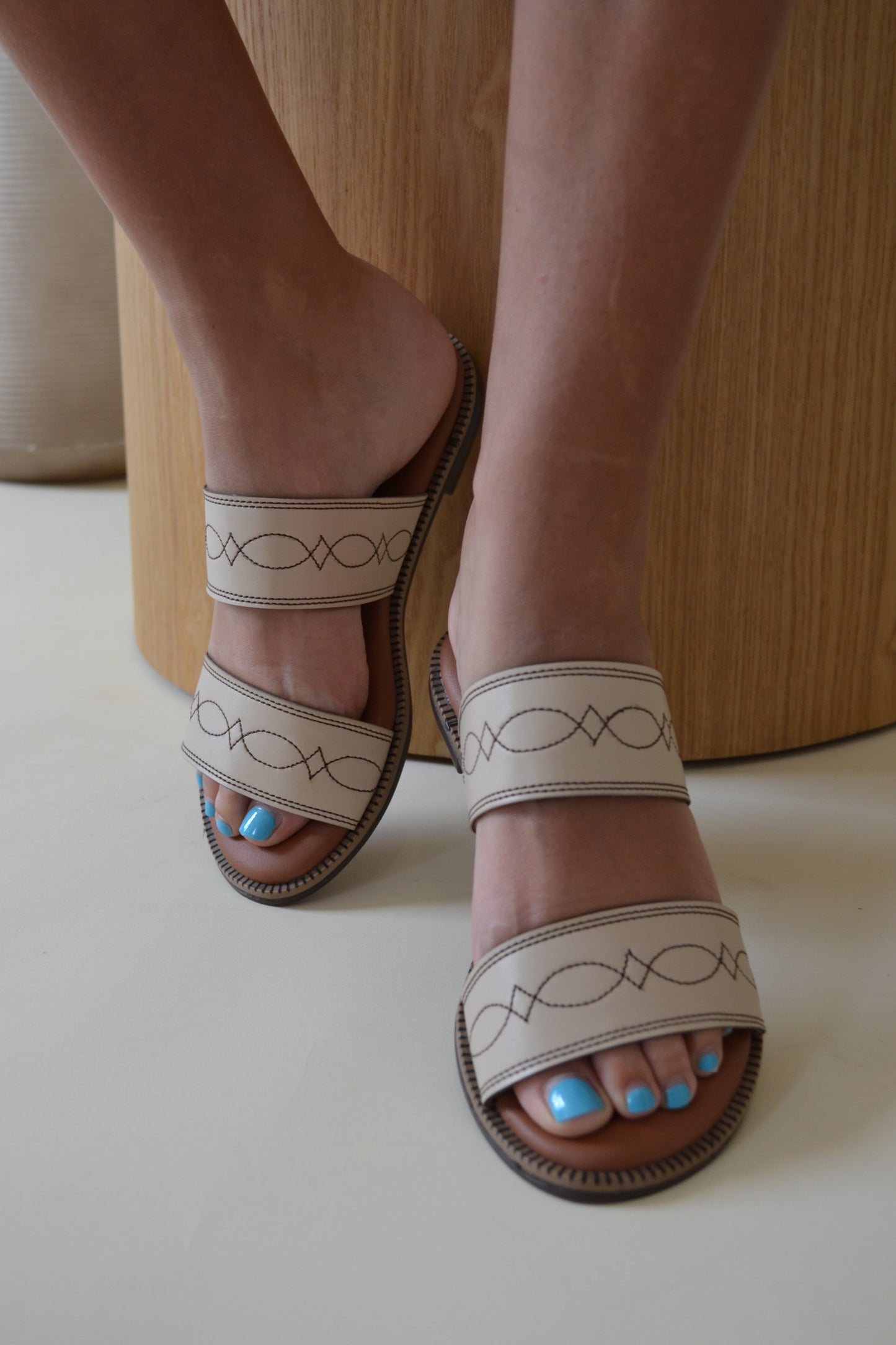 The Beaufort Boot Stitch Sandals