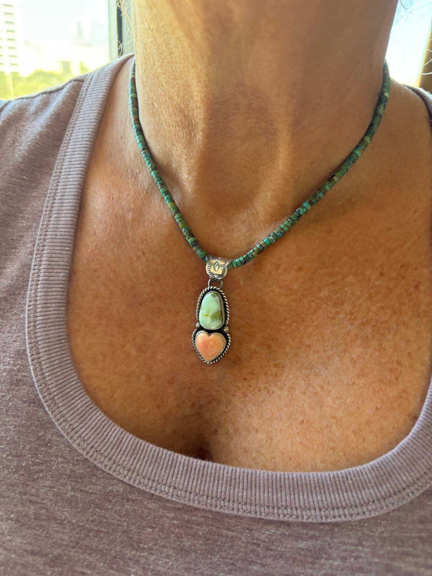 MARKET FIND #12 - NELSON PLATERO HEART PENDANTS