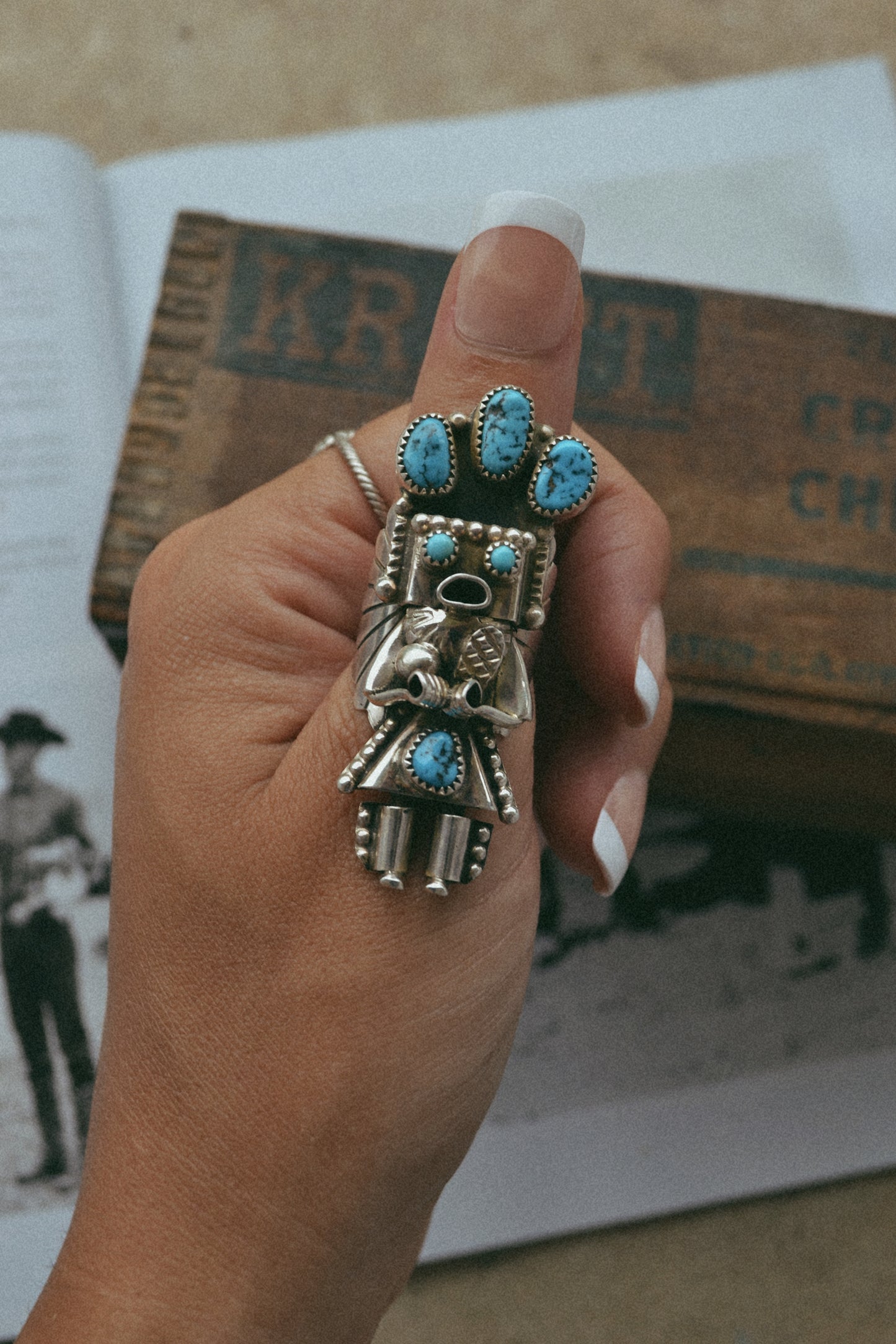 The Kachina Ring - SIZE 8