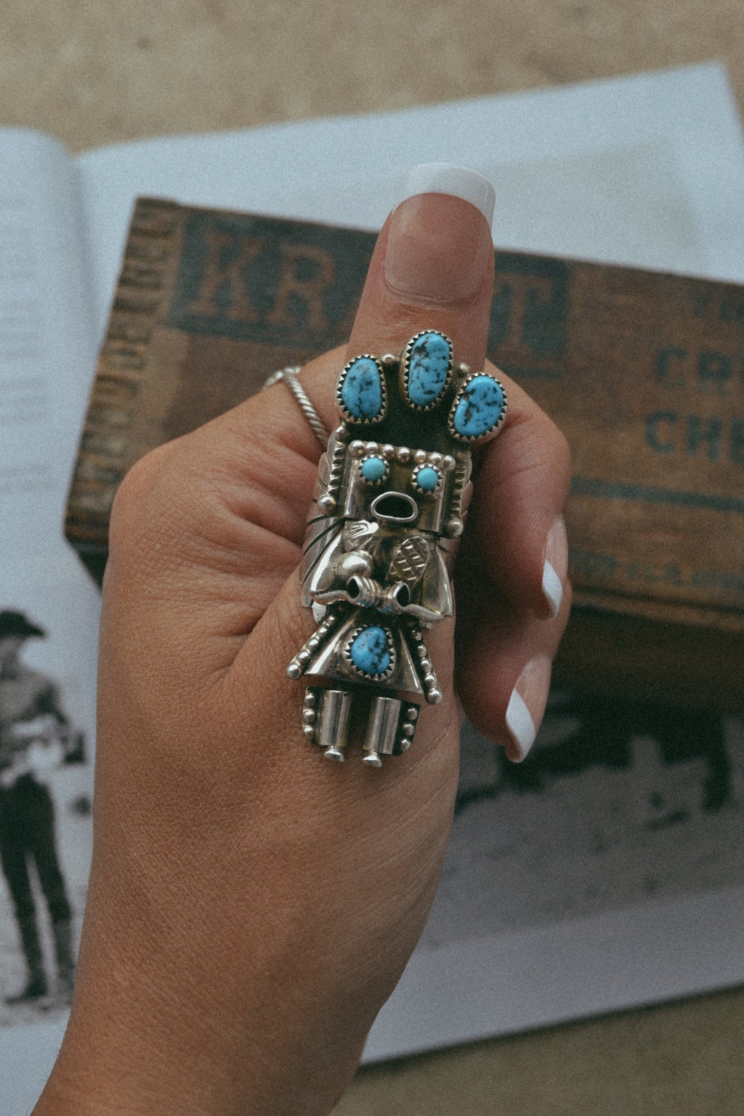 The Kachina Ring - SIZE 8
