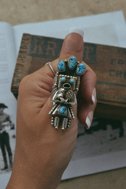 The Kachina Ring - SIZE 8