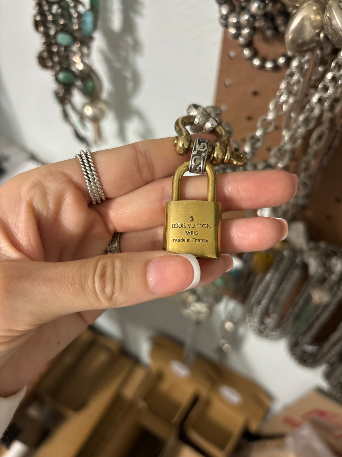 The Zelda LV Lock Necklace