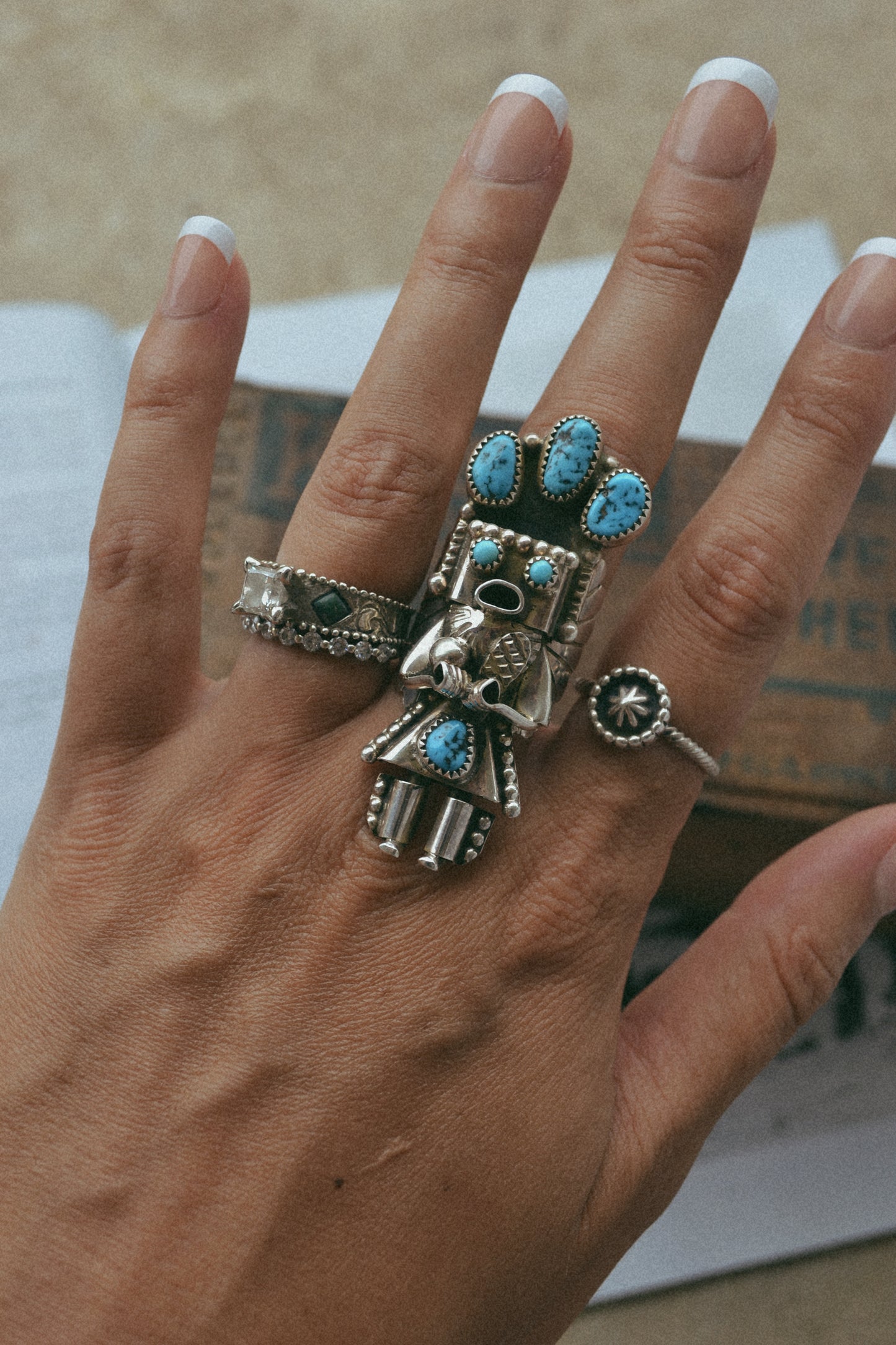 The Kachina Ring - SIZE 8