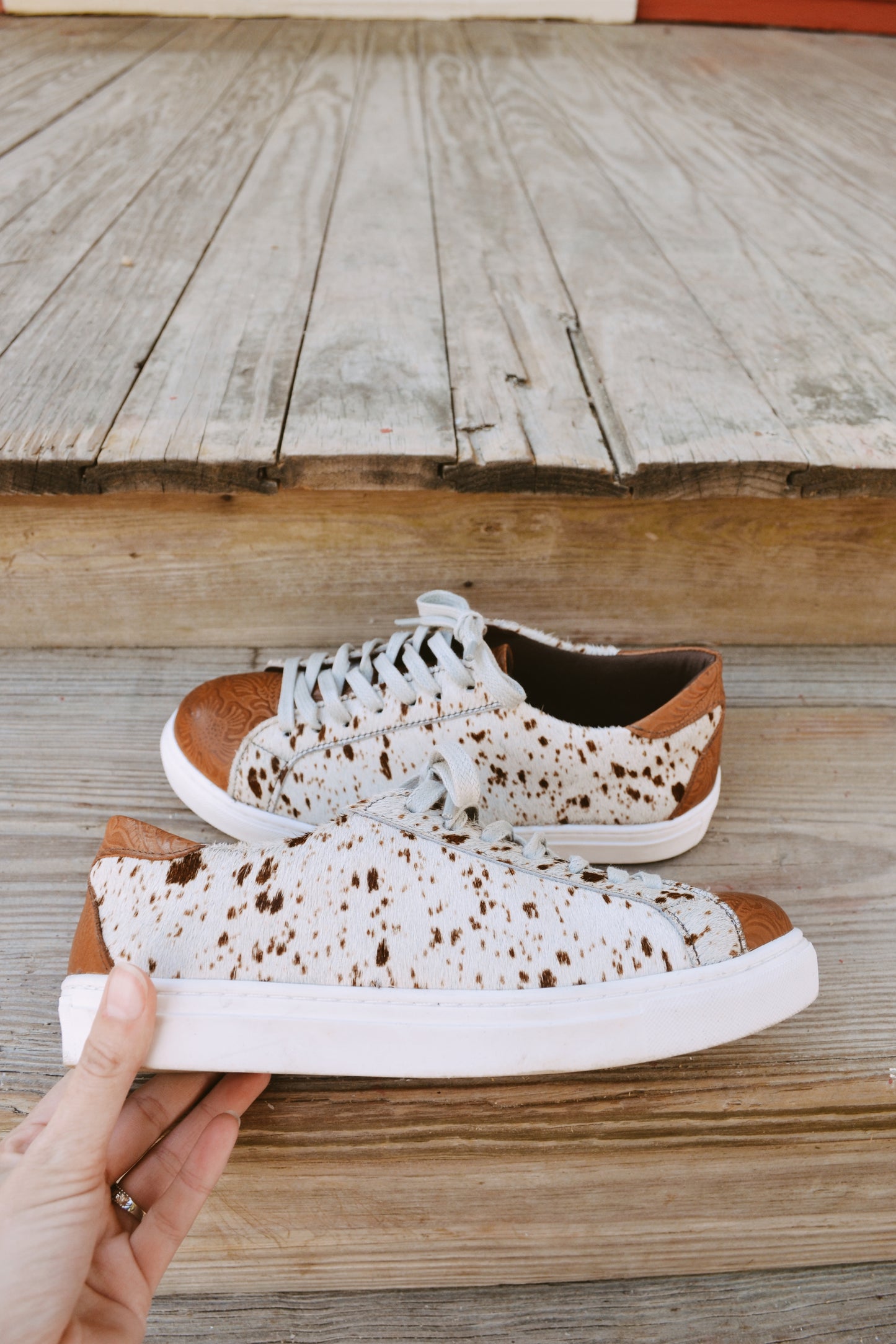 The Dakota Cowhide Sneakers