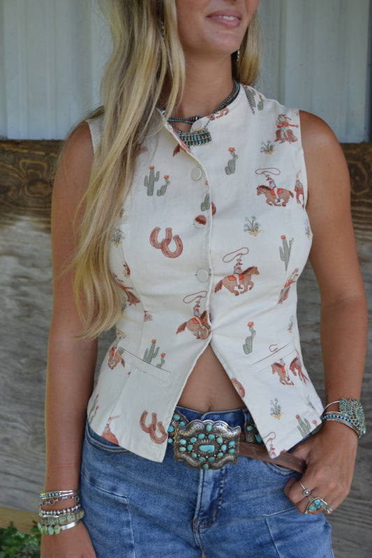 The Kennett Vest Top