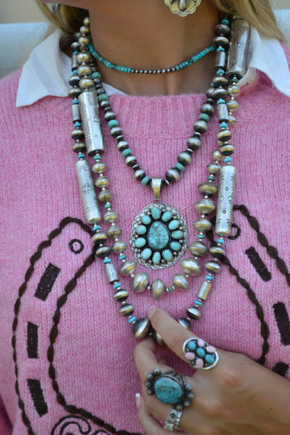 The Lydia 28" Navajo Pearl Set