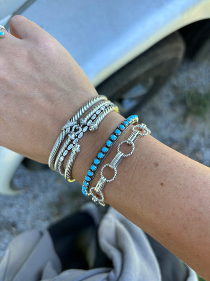 Geri’s sterling link bracelet PREORDER 1-2 WEEK TAT