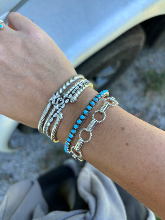 Geri’s sterling link bracelet PREORDER 1-2 WEEK TAT