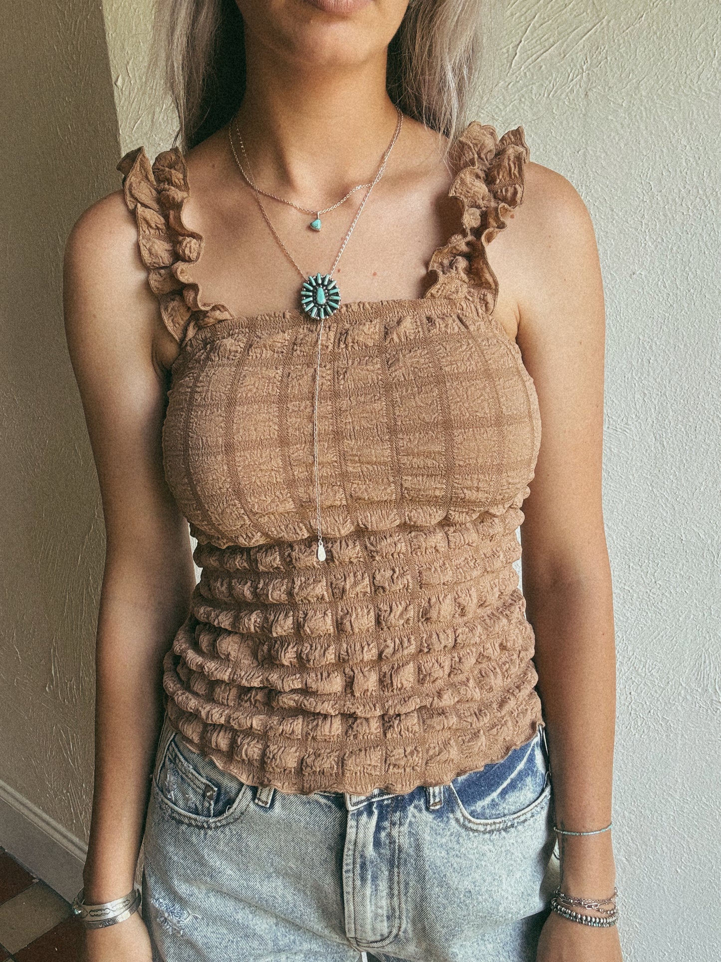 The Rambler Tank in Mocha