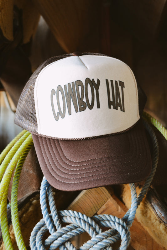 The Cowboy Hat Trucker Cap