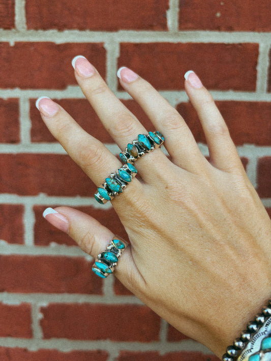 turquoise marquise ring