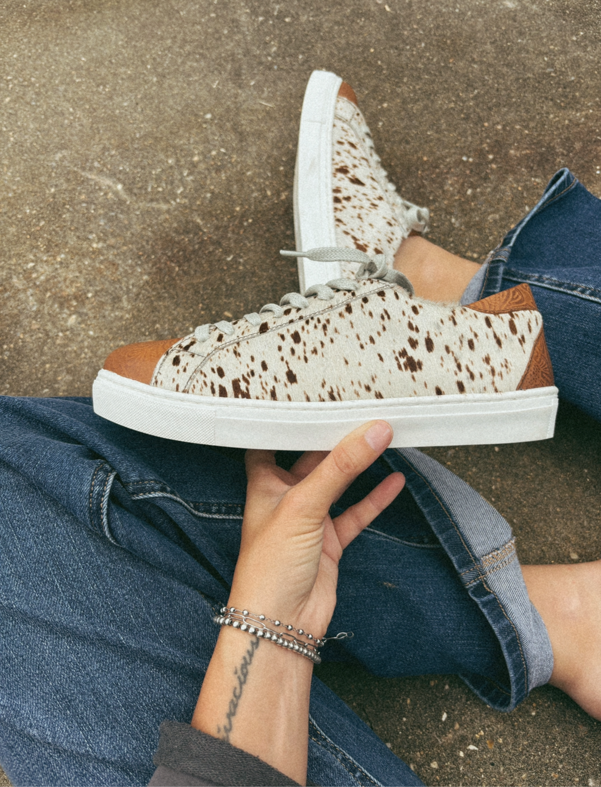 The Dakota Cowhide Sneakers