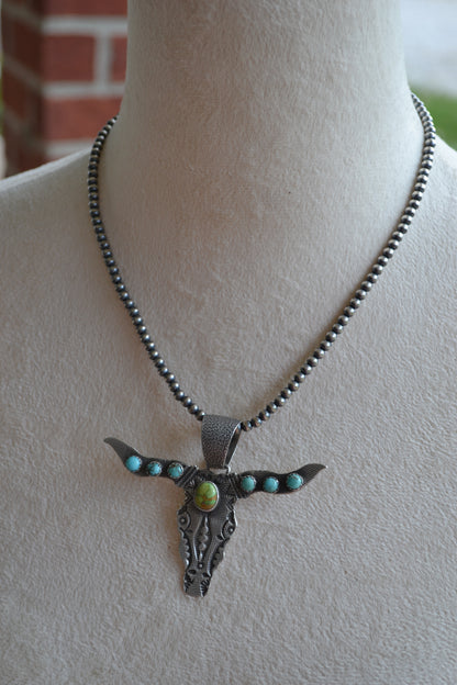 The Colter Longhorn Pendants