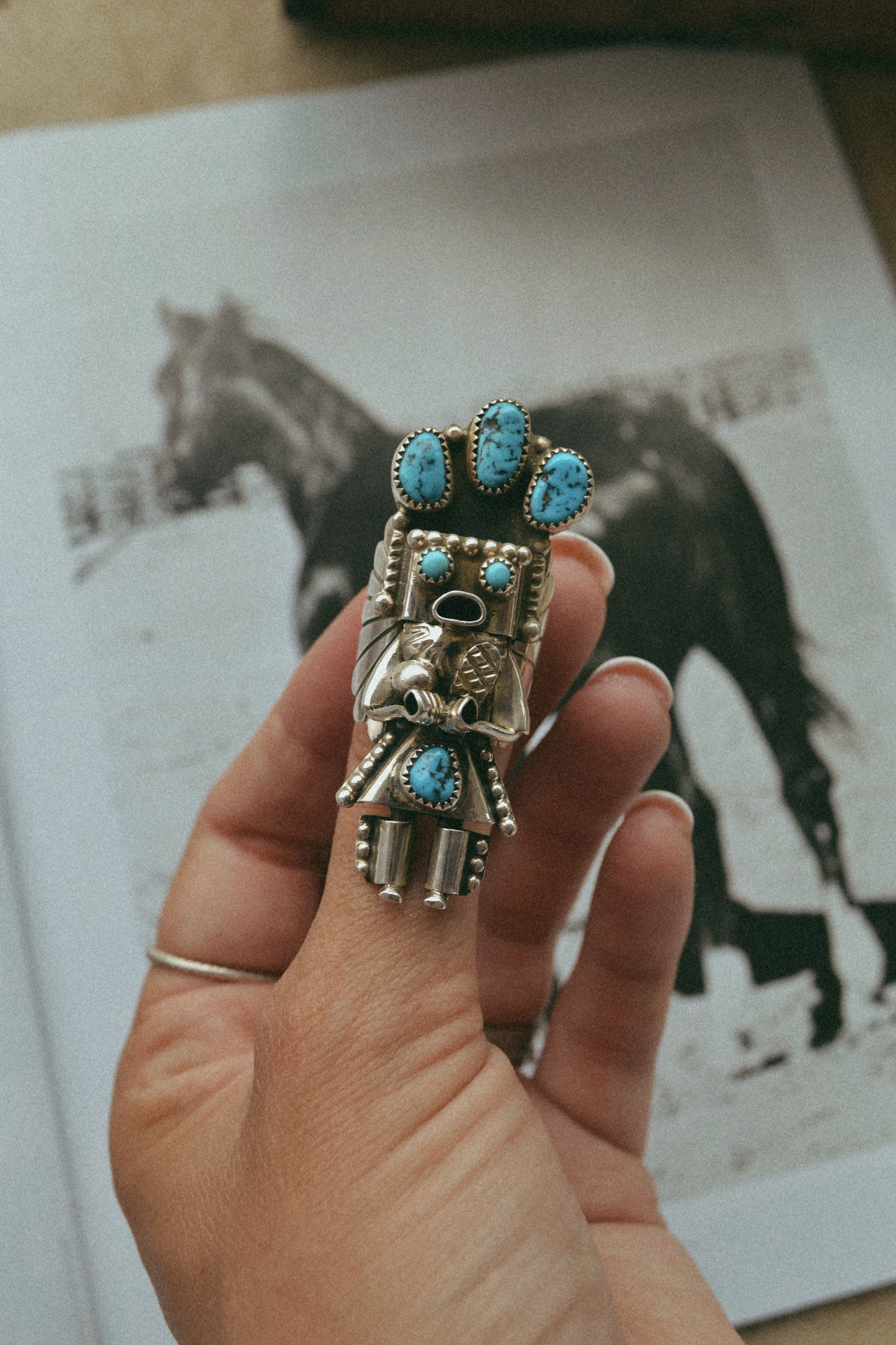 The Kachina Ring - SIZE 8