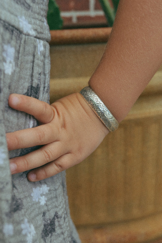 Nova Ashley sterling silver baby bracelet 