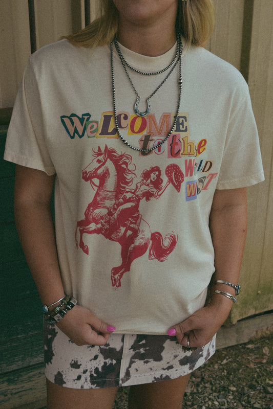 Welcome to the Wild West graphic tee 