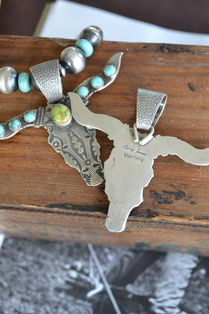 The Colter Longhorn Pendants