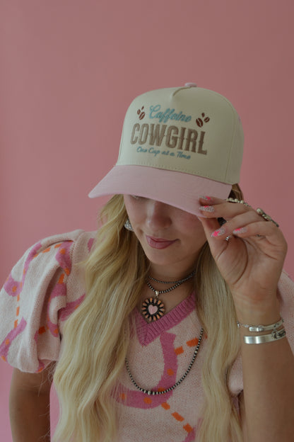 The Caffiene Cowgirl Cap