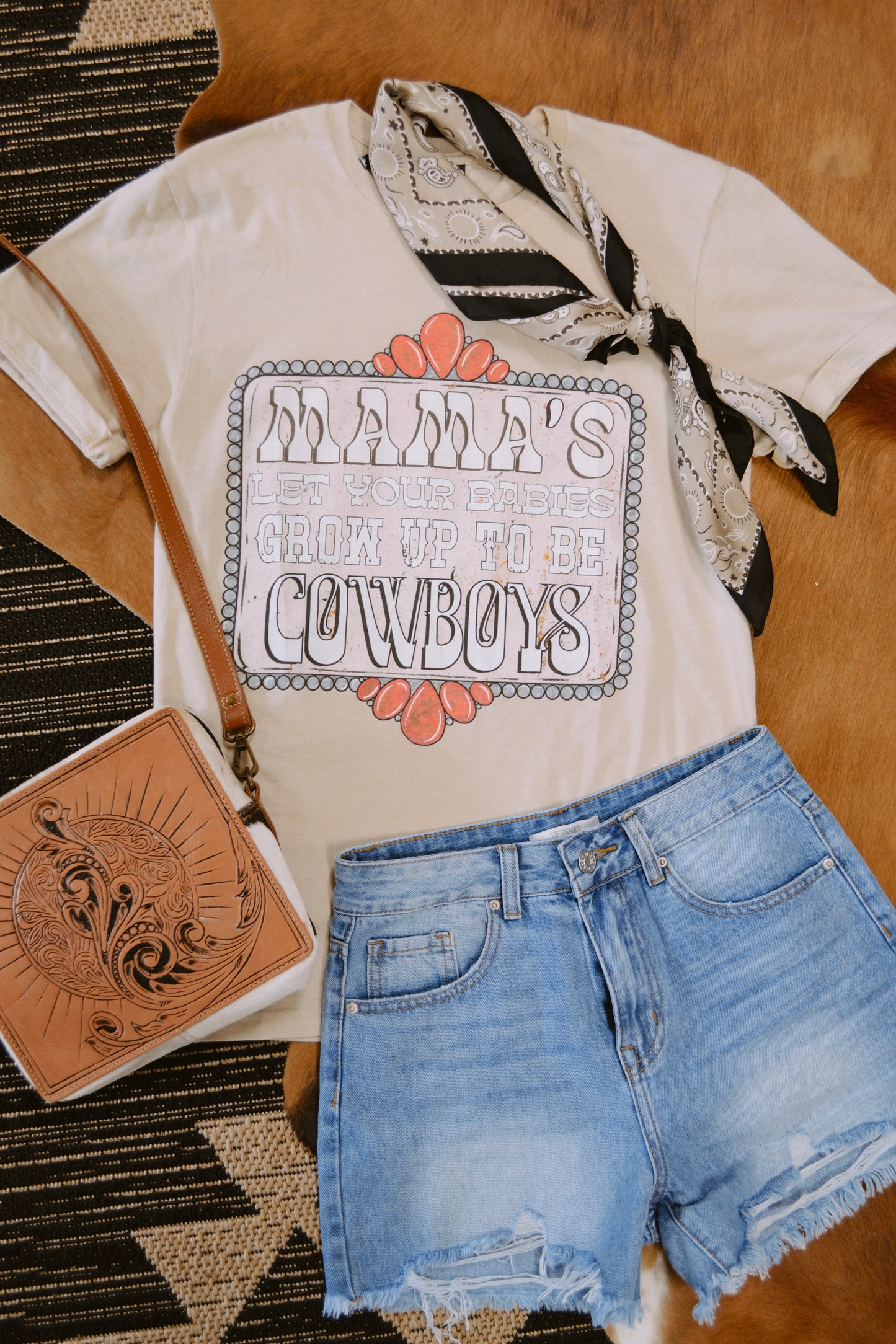 Western graphic tee