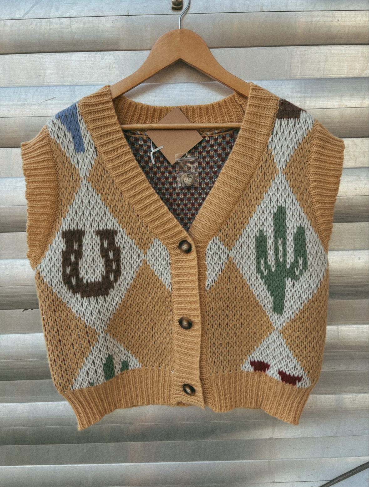 The Monroe Sweater Vest LARGE