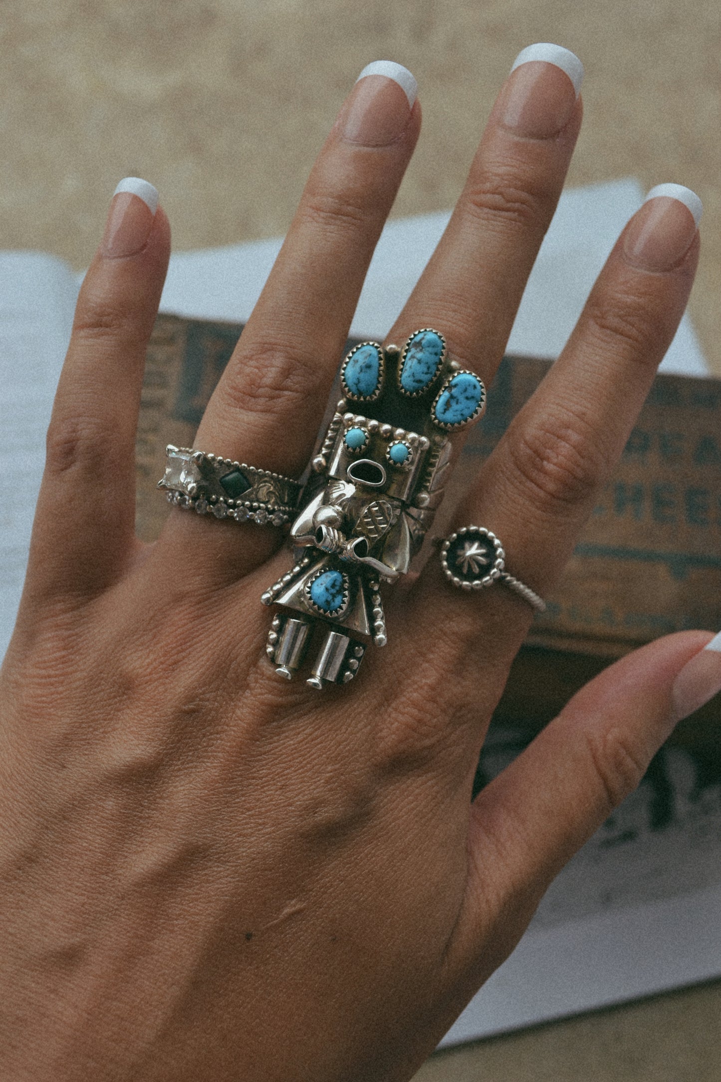 The Kachina Ring - SIZE 8