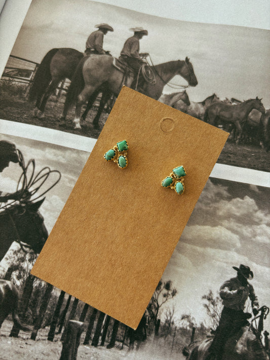 The Laguna Handmade Studs