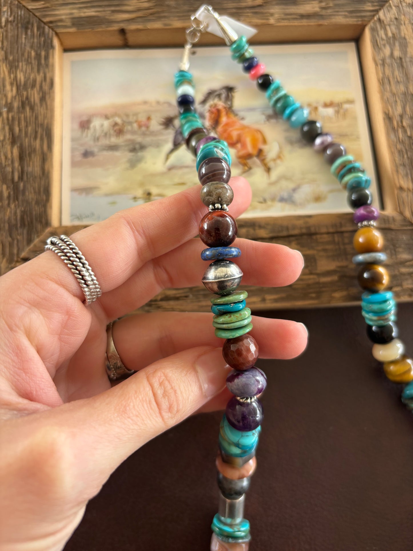 The Cassidy 28” Multistone Necklace