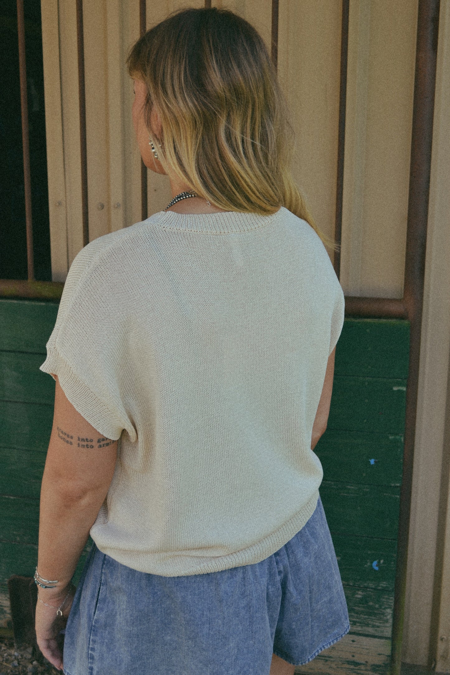 The Riggs Top in Tan