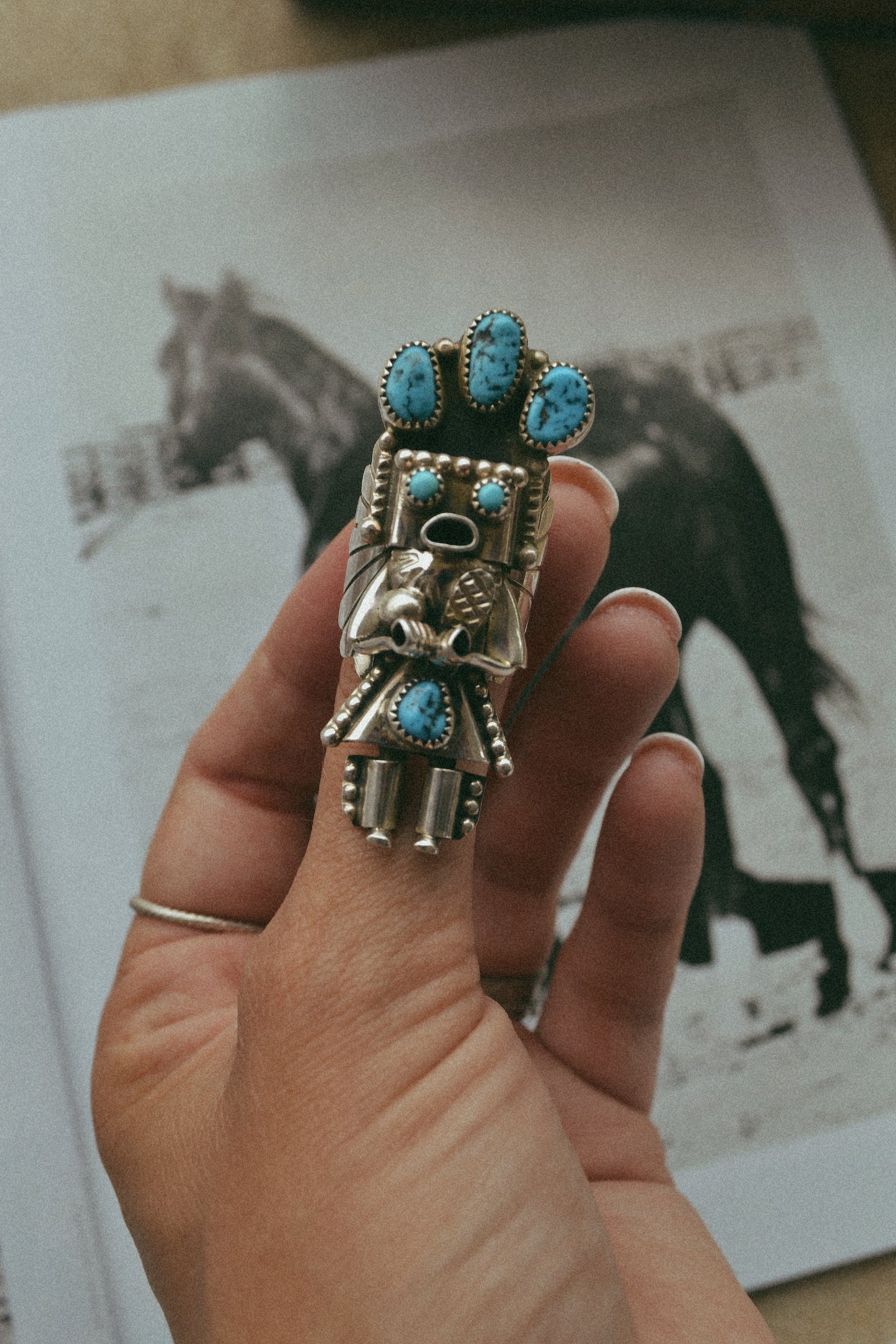 The Kachina Ring - SIZE 8