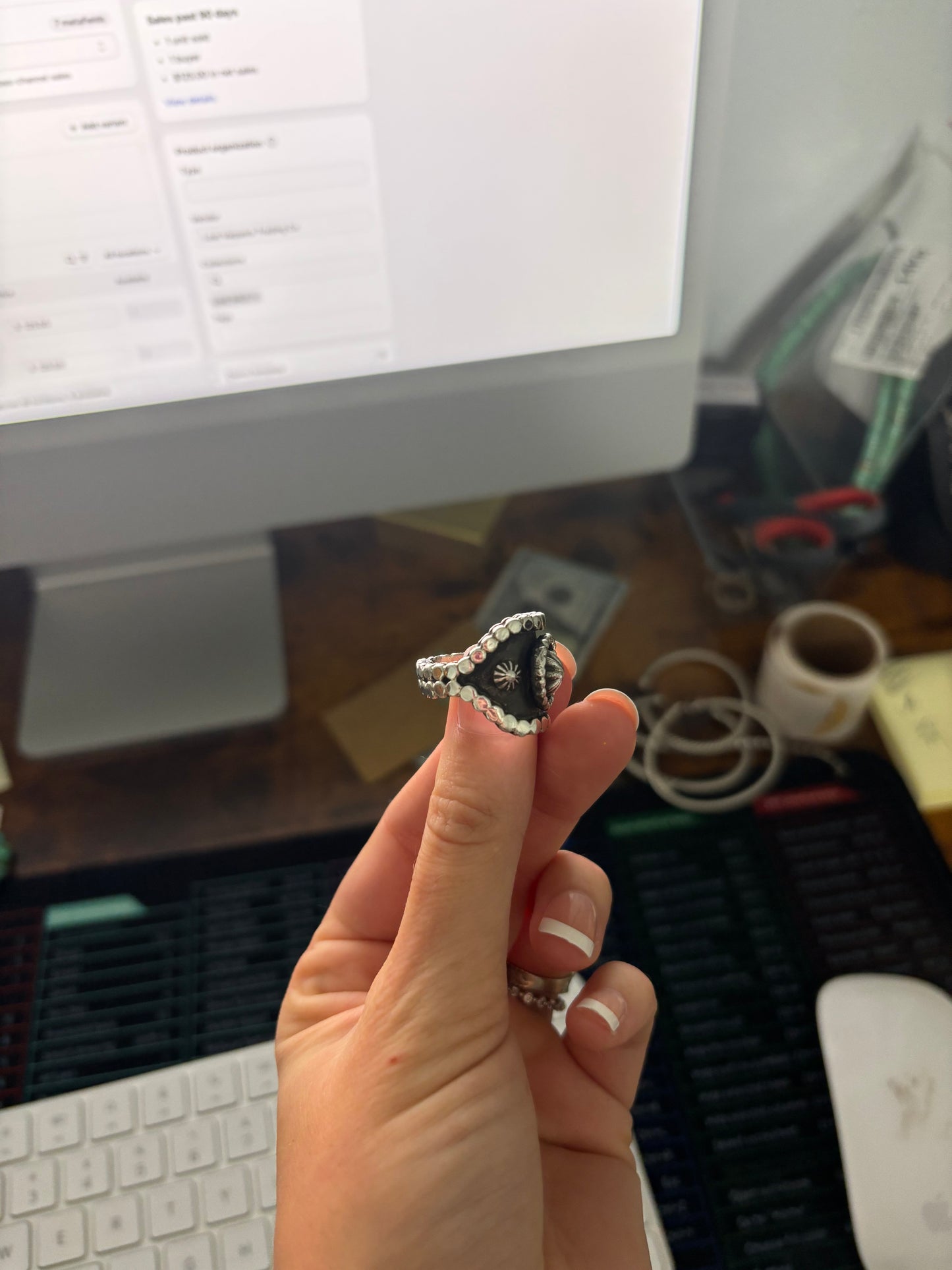 The Pawnee Silver Ring