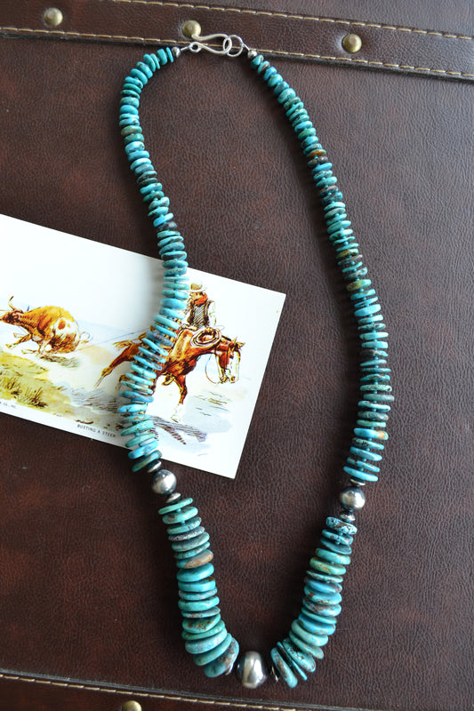 The Dominion 27" Turquoise Necklace