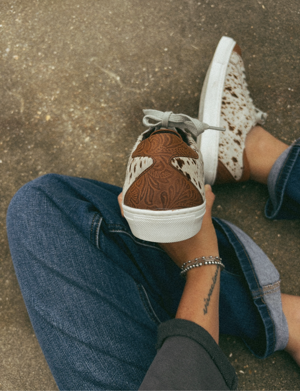 The Dakota Cowhide Sneakers