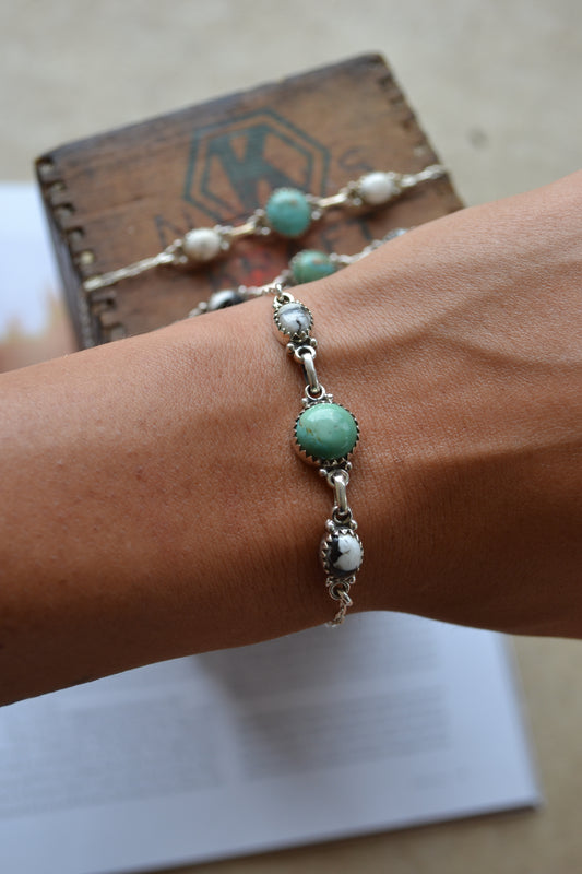 The Bisonte Bracelet in Silver