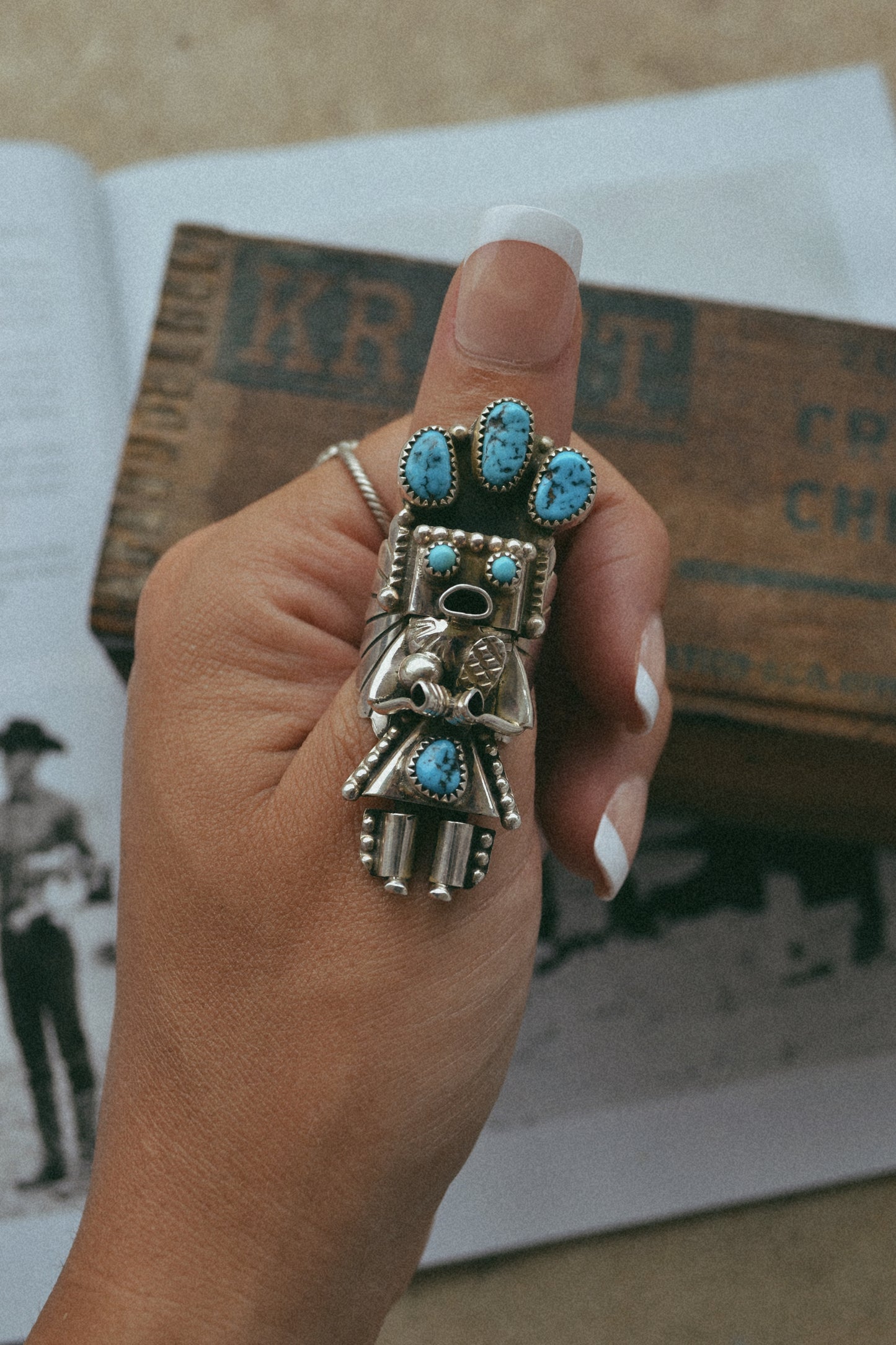 The Kachina Ring - SIZE 8