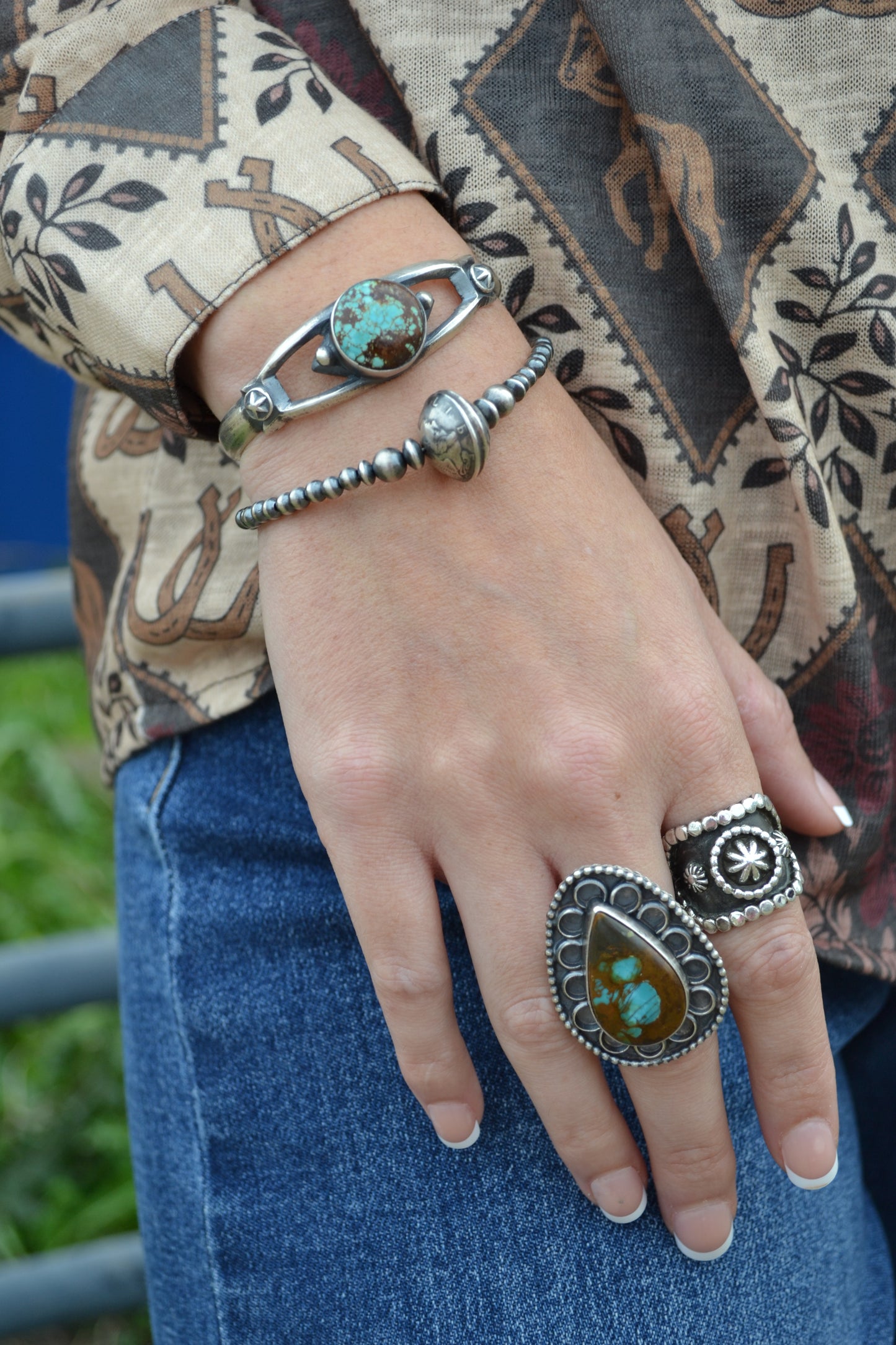 The Pawnee Silver Ring