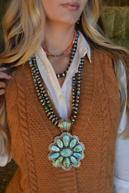 The Pinnacle 27" Sonoran Cluster Necklace