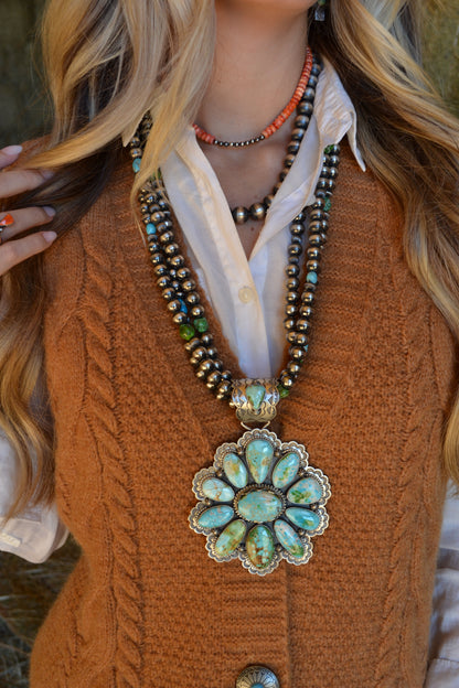 The Pinnacle 27" Sonoran Cluster Necklace