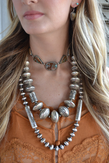 The Gatlin 24" Navajo Pearl Necklace