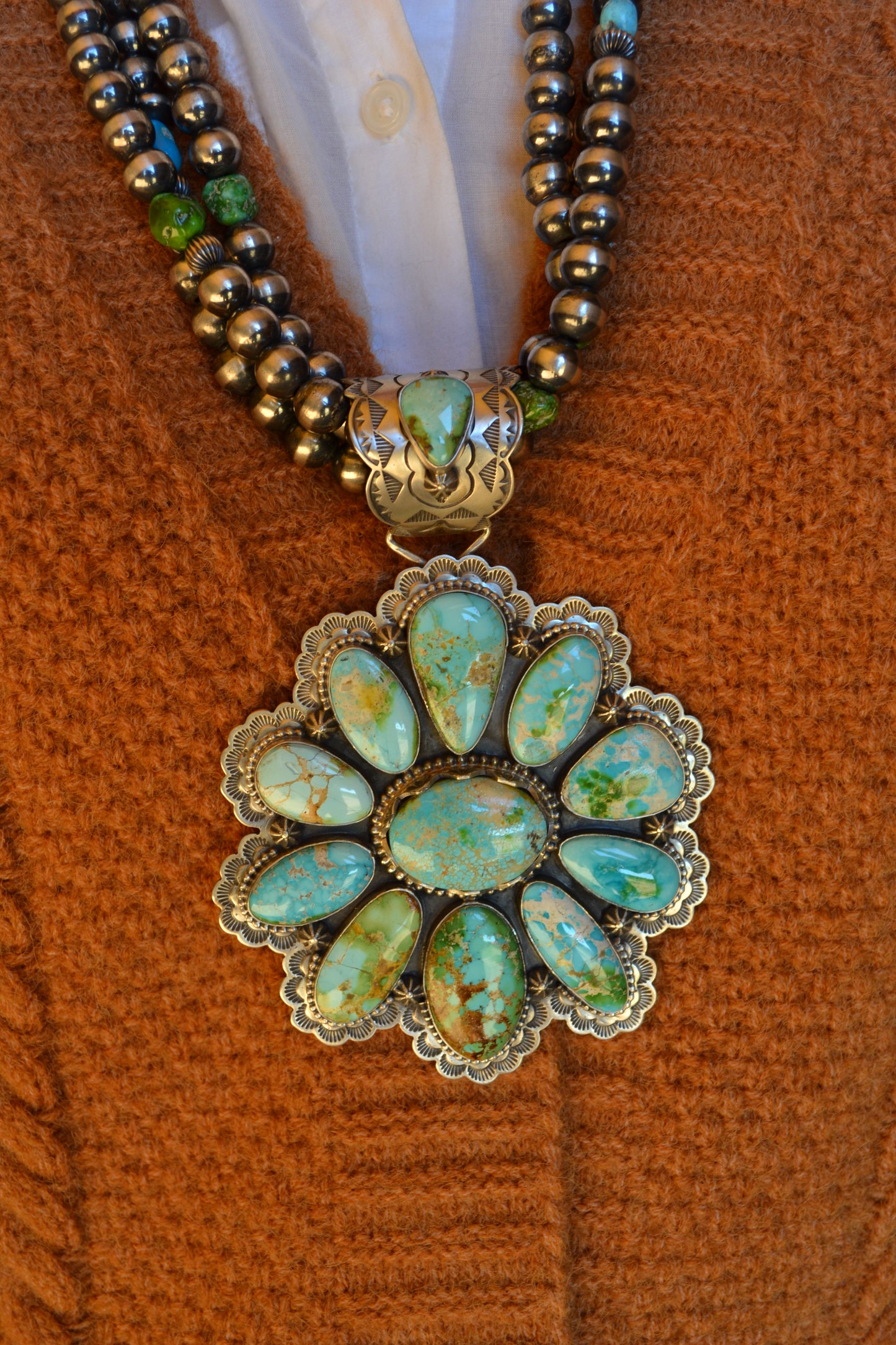 The Pinnacle 27" Sonoran Cluster Necklace