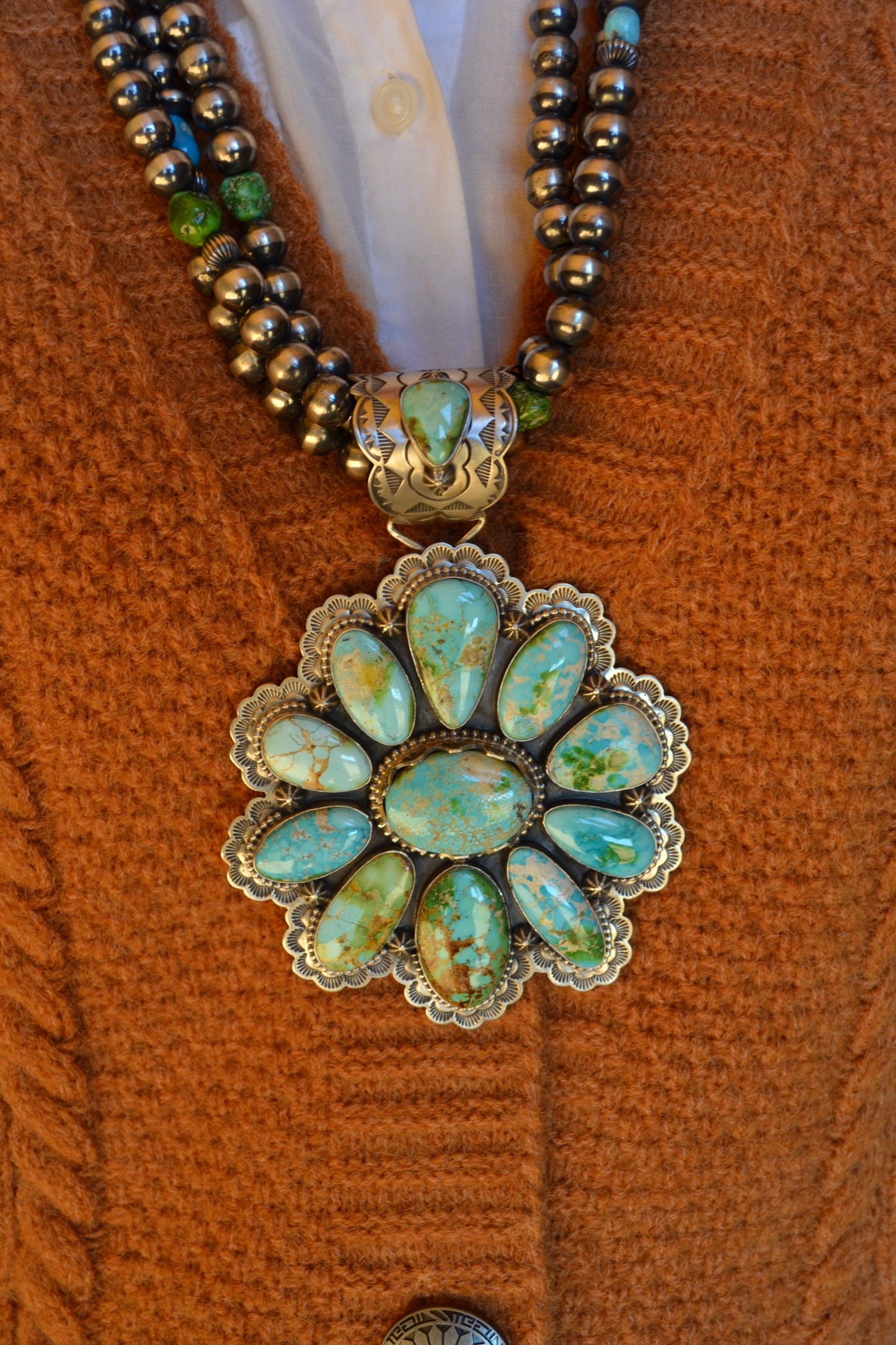 The Pinnacle 27" Sonoran Cluster Necklace