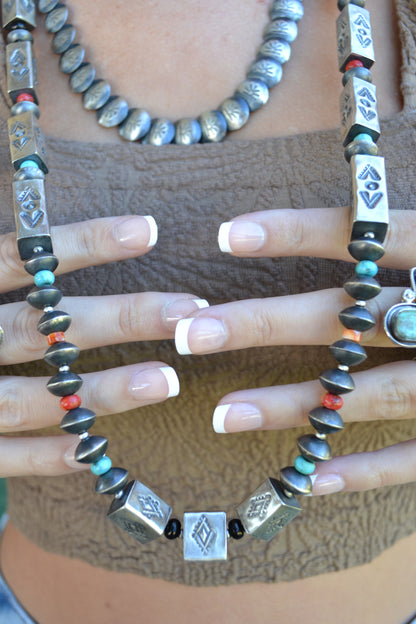 The Celara 36" Navajo Pearl Set