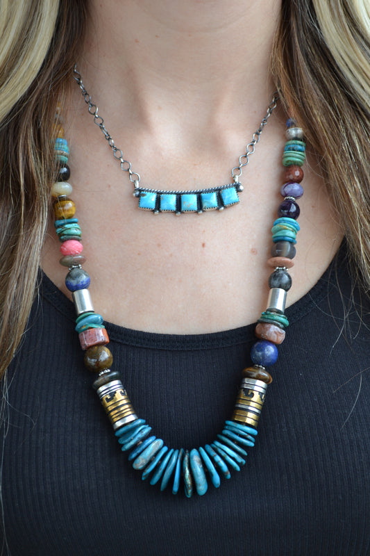 The Cassidy 28” Multistone Necklace
