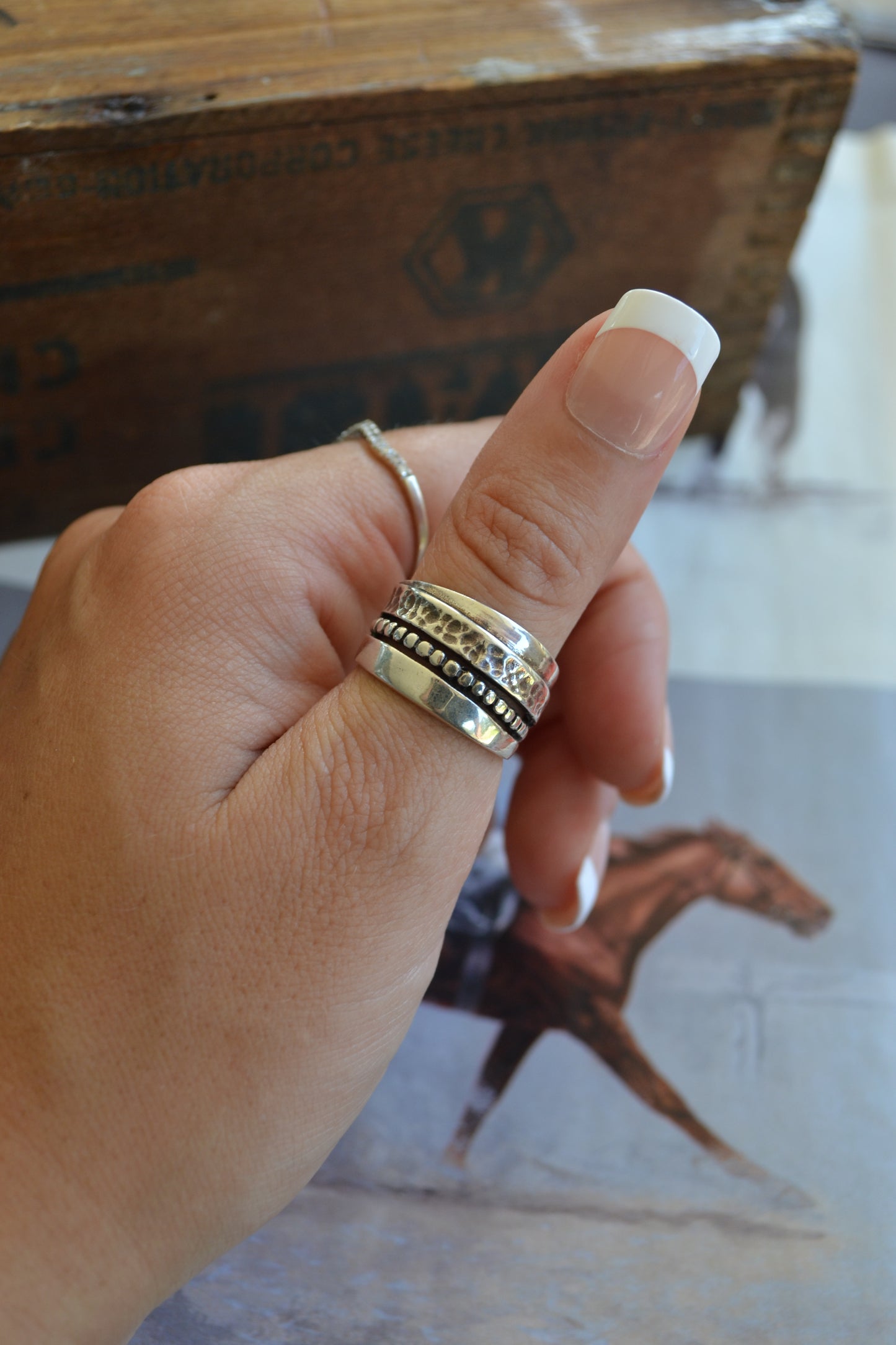 Sterling silver ring